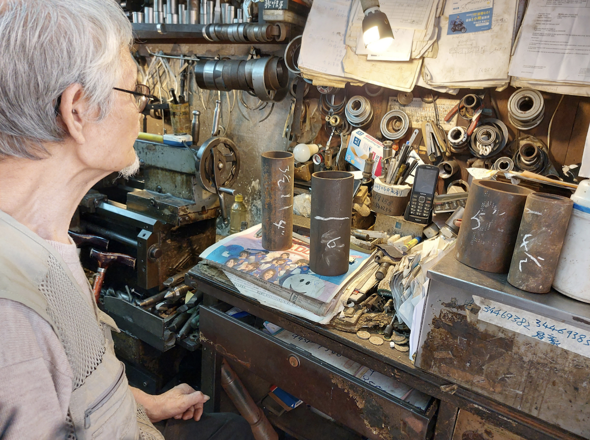 From raw materials, a song is born. Goldsmith Kam Kung, crafts an instrument, a vessel for Uneven's voice.